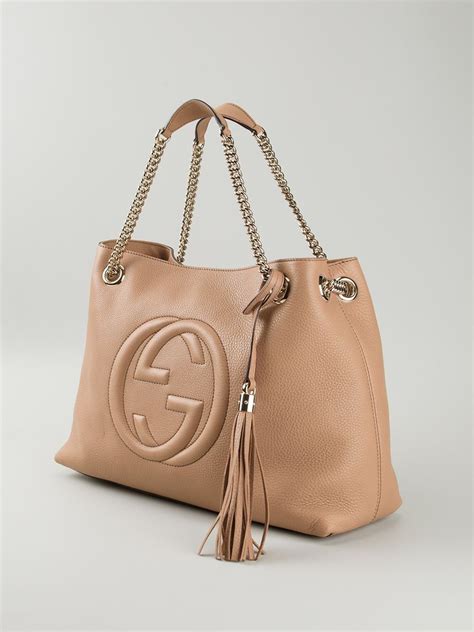 gucci tan tote|gucci tote bags lowest price.